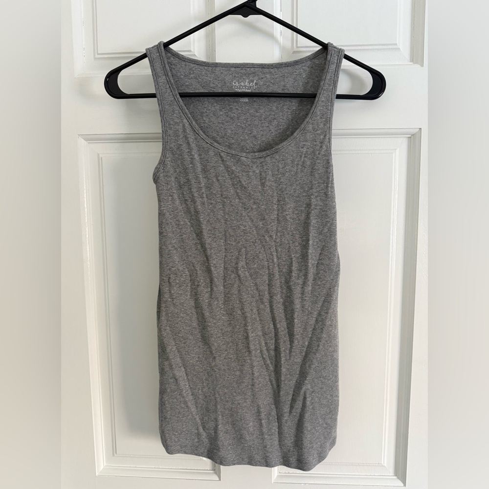 Isabel Maternity by Ingrid & Isabel Heather Gray Tank Top